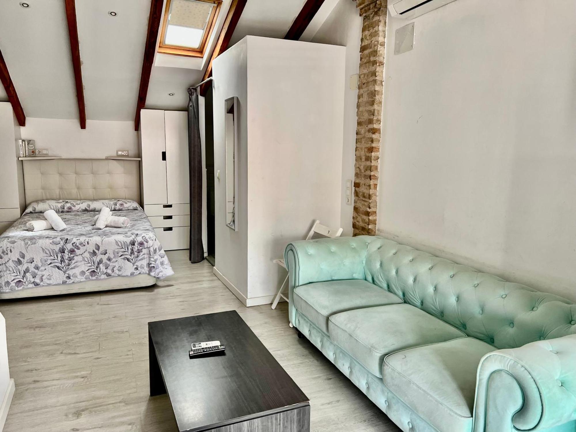Estudio Para Parejas Con Terraza En La Playa Valencia Exterior foto