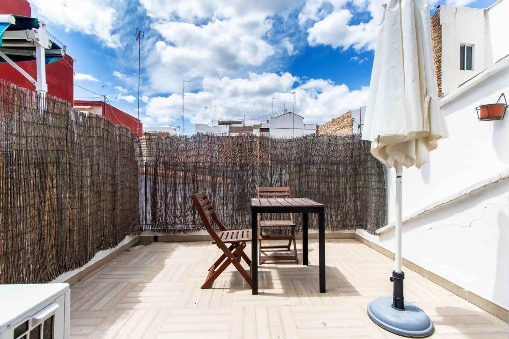 Estudio Para Parejas Con Terraza En La Playa Valencia Exterior foto