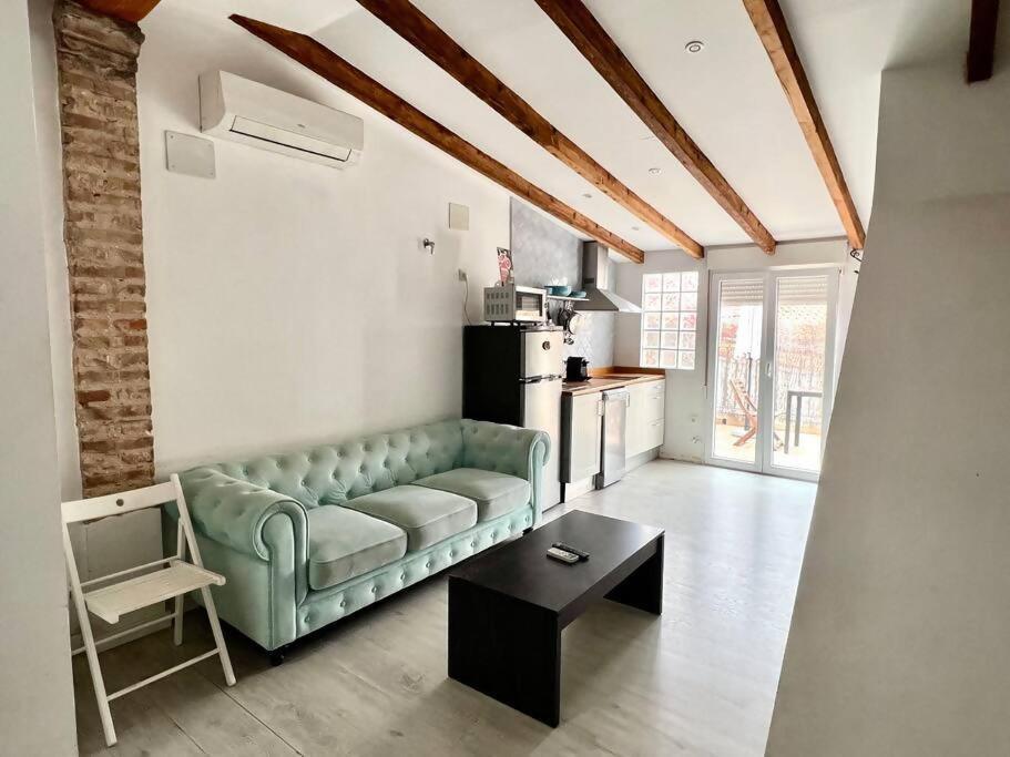 Estudio Para Parejas Con Terraza En La Playa Valencia Exterior foto