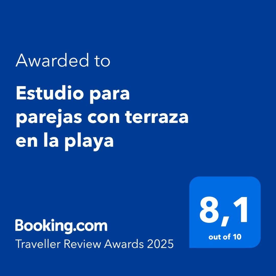 Estudio Para Parejas Con Terraza En La Playa Valencia Exterior foto